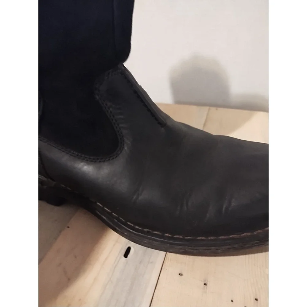 UGG Hartsville Leather Shearling Boots Mens 9 Suede 5626 Winter Outdoors Warm